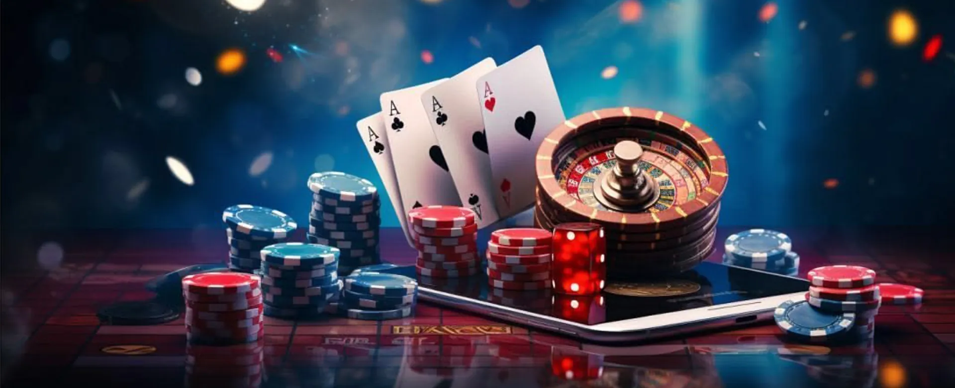 Nino Gaming Live Casino Dealer with Cards and Roulette
